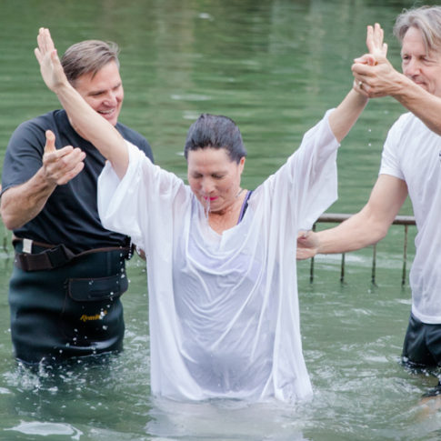 Baptism Photo by Beth Rubin